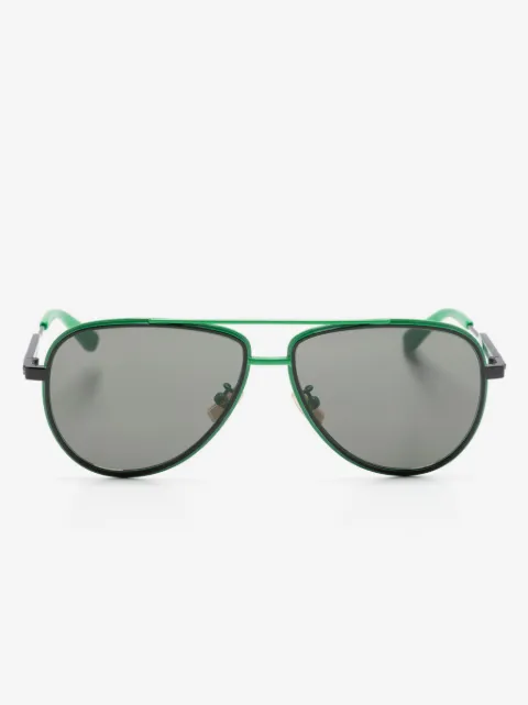 Bottega Veneta Pre-Owned pilot-frame sunglasses
