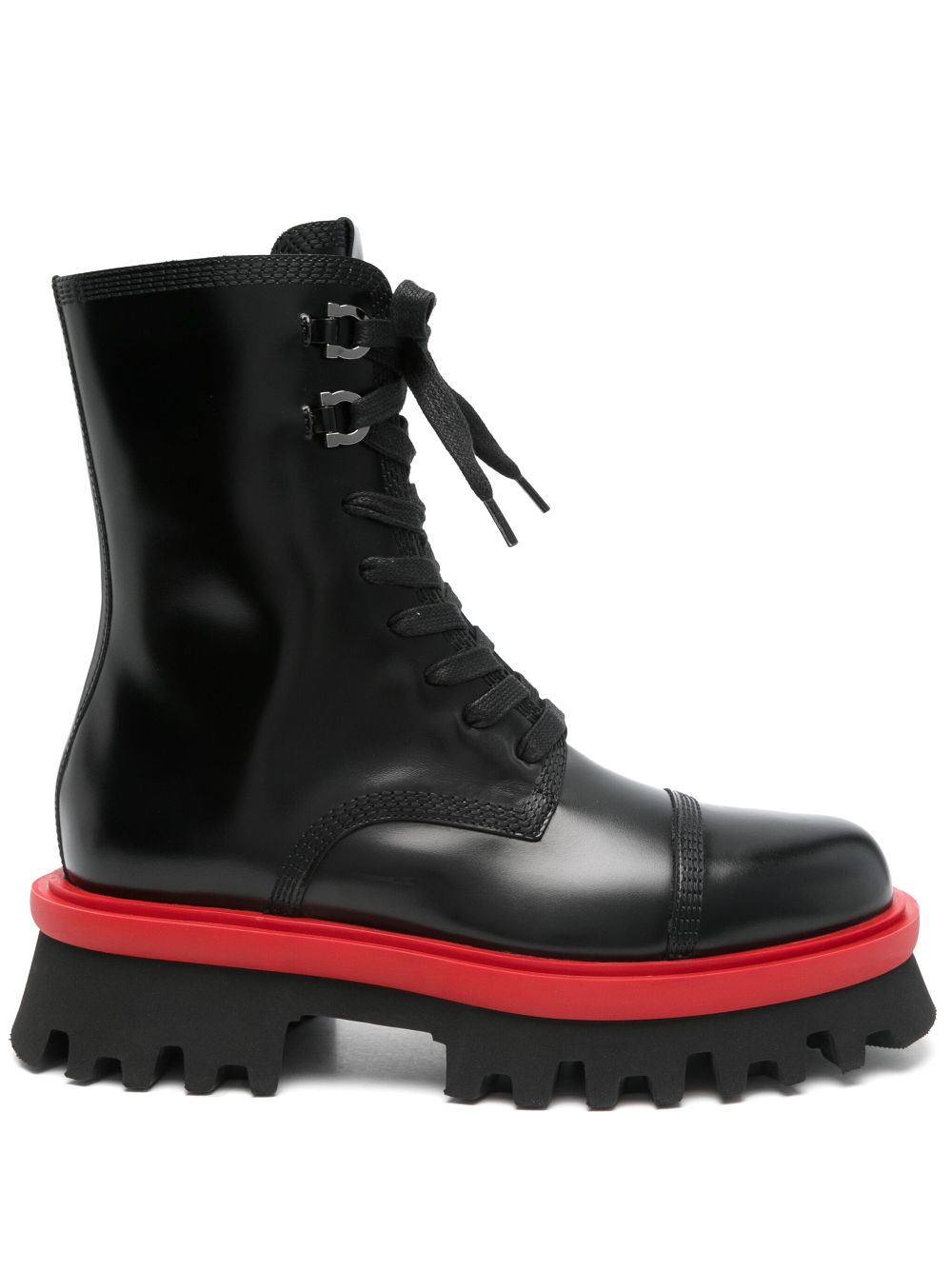 chunky combat boots