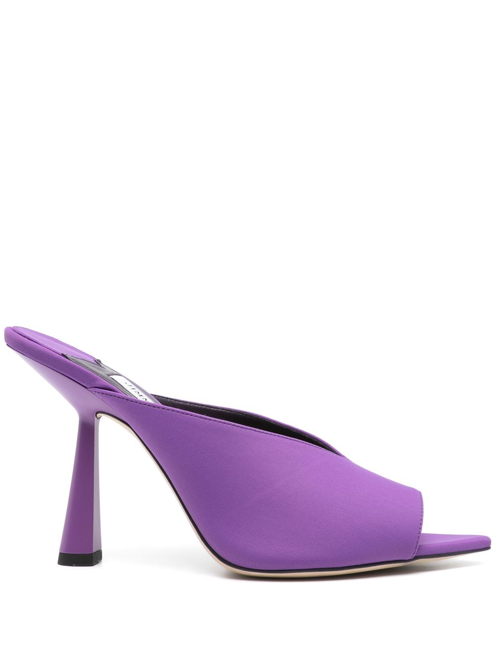 Jimmy Choo Pre-Owned 100mm Maryanne mules - Purple