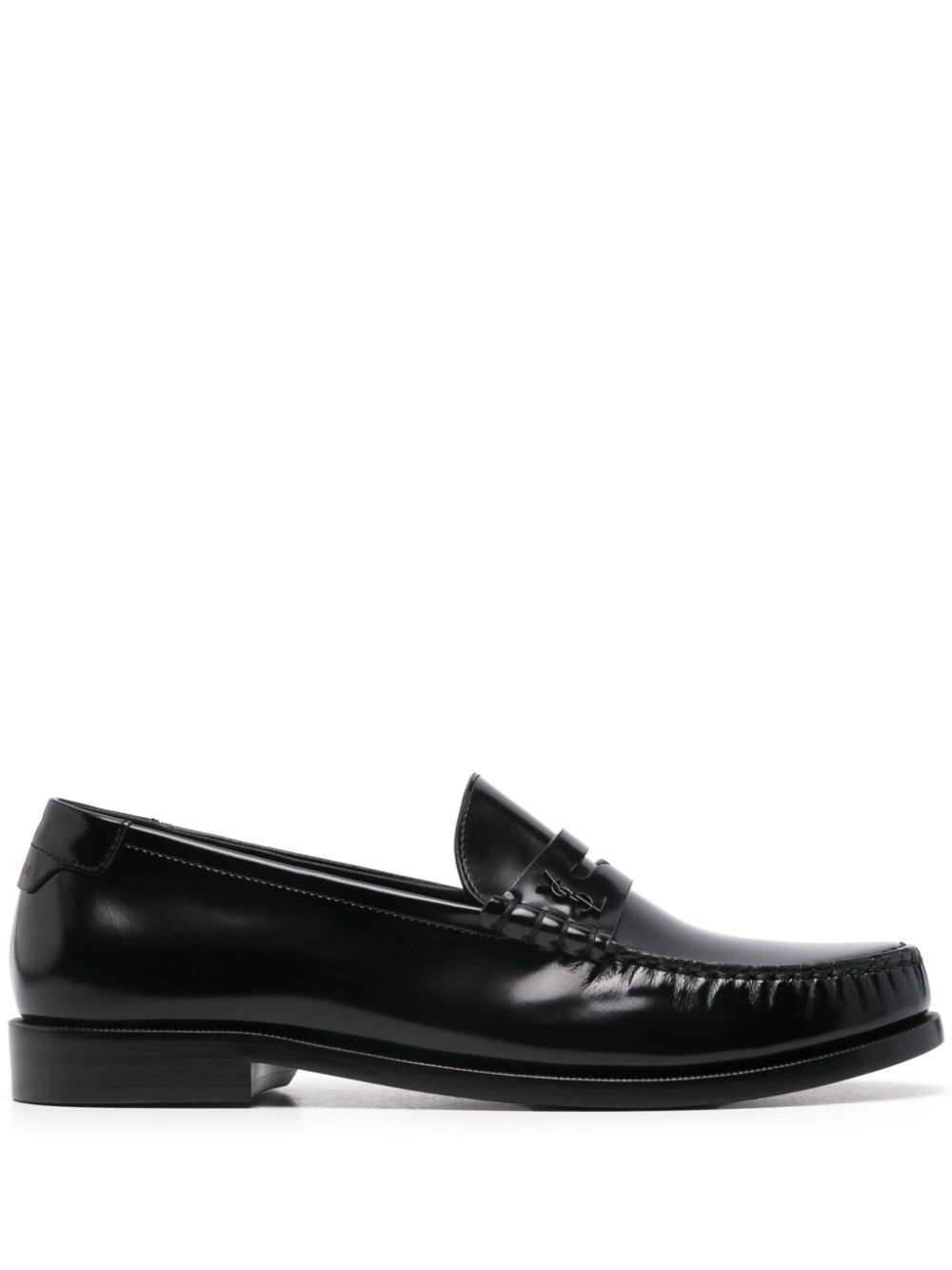 leather loafers