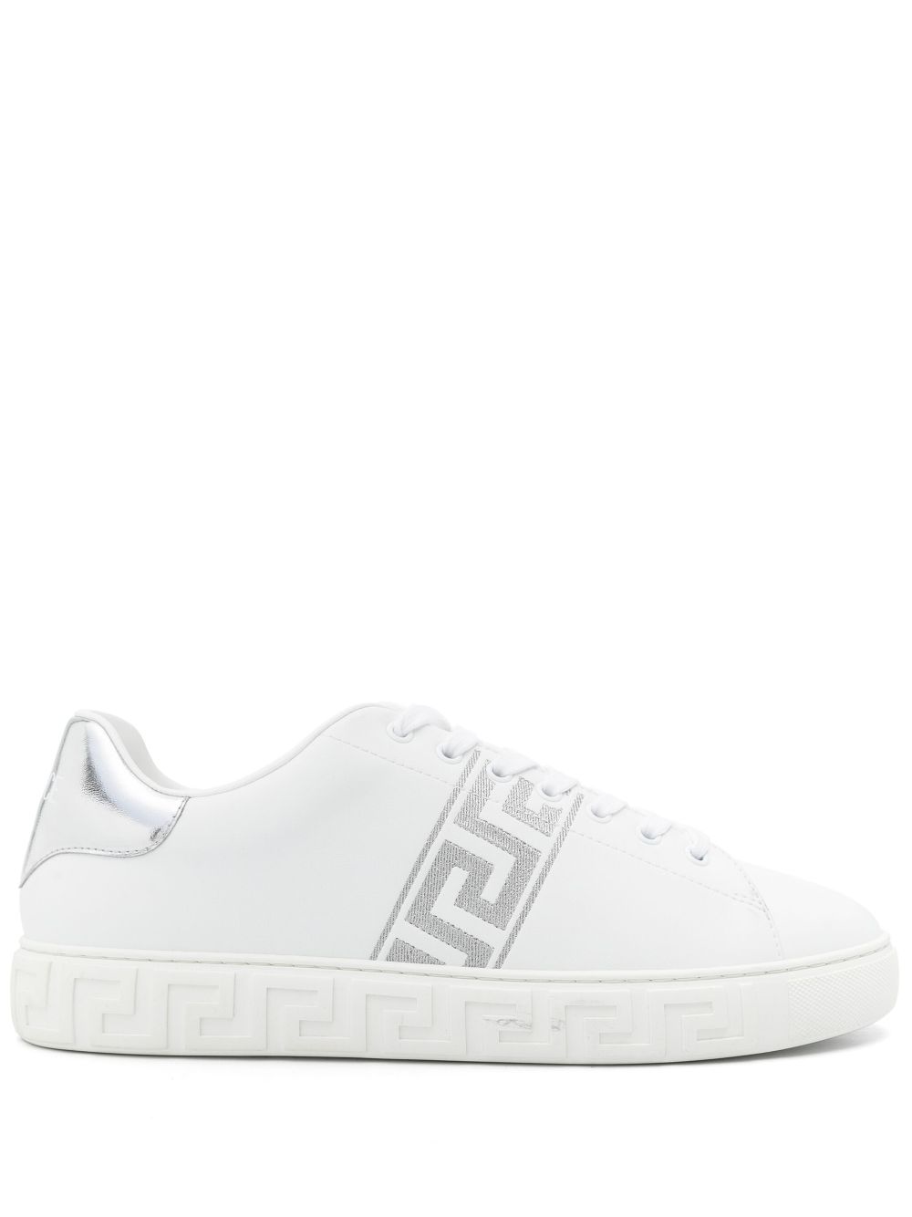 Greca embroidered sneakers