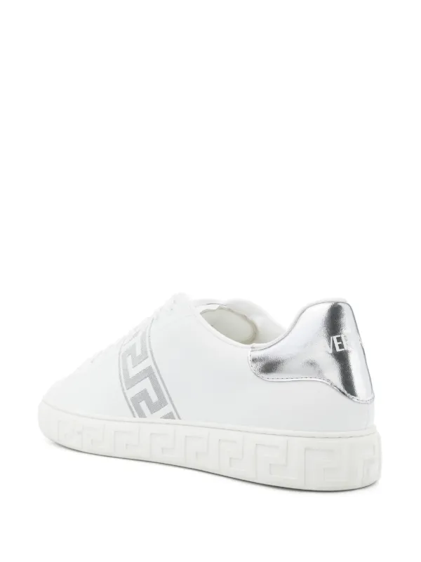 Versace Pre-Owned グレカ スニーカー | ホワイト | FARFETCH JP