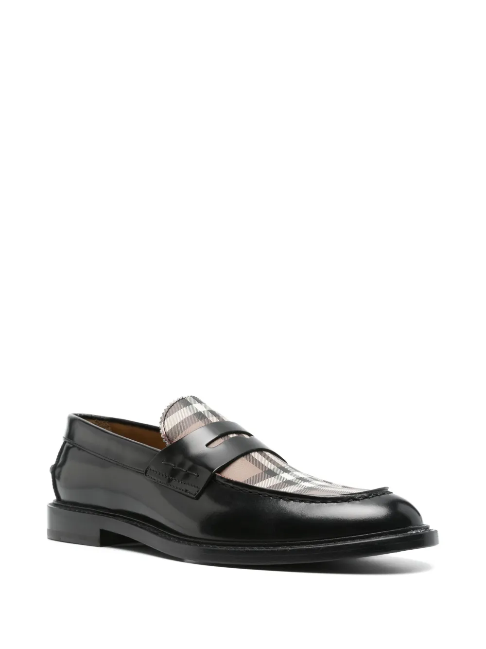 Burberry Pre-Owned Croftwood loafers - Zwart