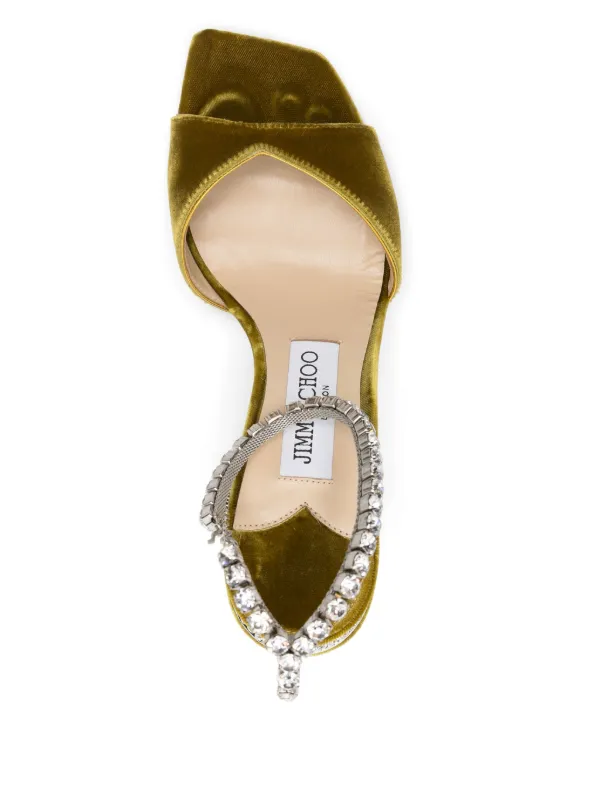 Jimmy Choo Pre-Owned Saeda 85mm サンダル | イエロー