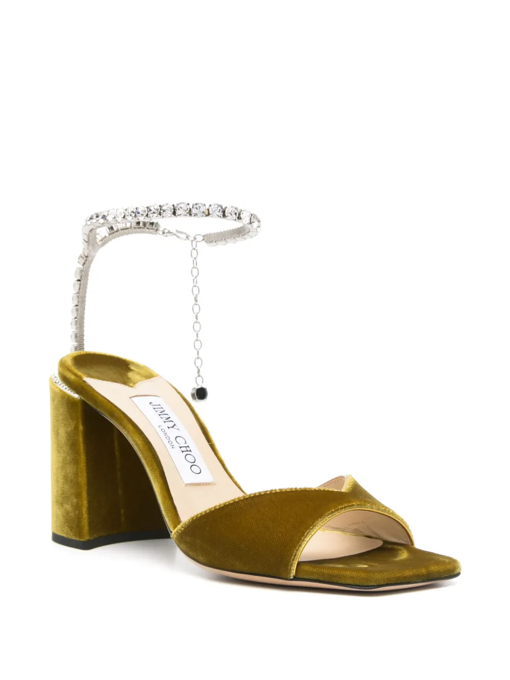 Jimmy Choo Pre-Owned Saeda sandalen - Geel