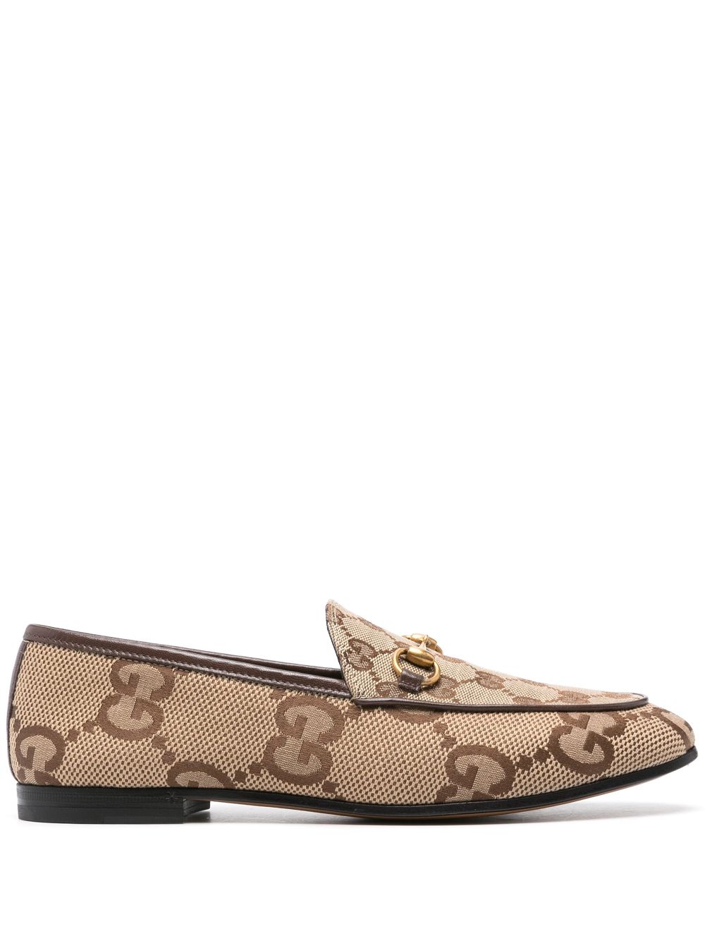 Gucci Pre-Owned Jordaan loafers Beige