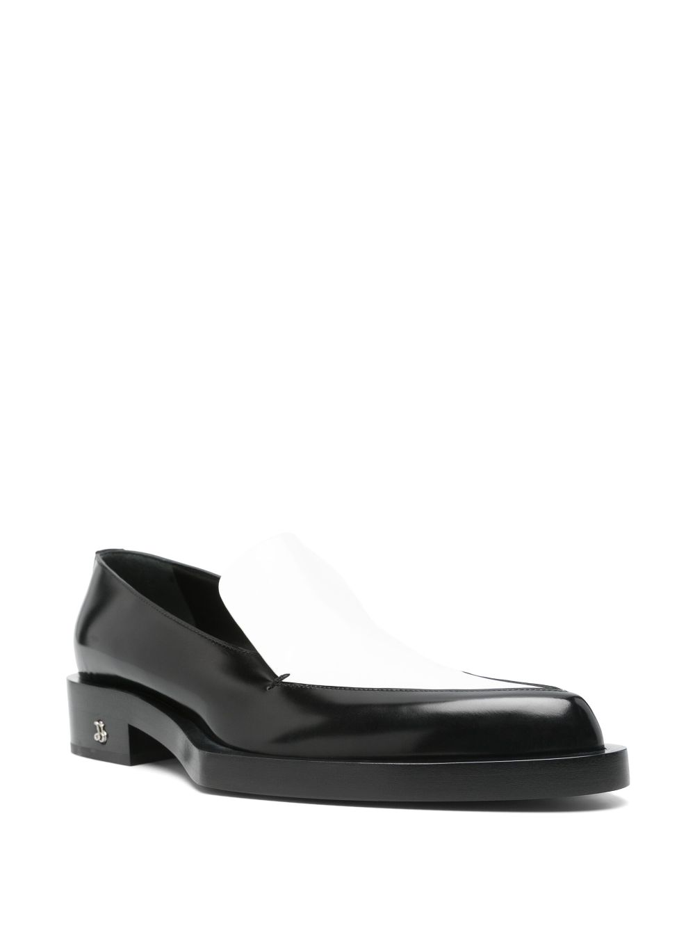 Jil Sander Pre-Owned Leren loafers - Zwart