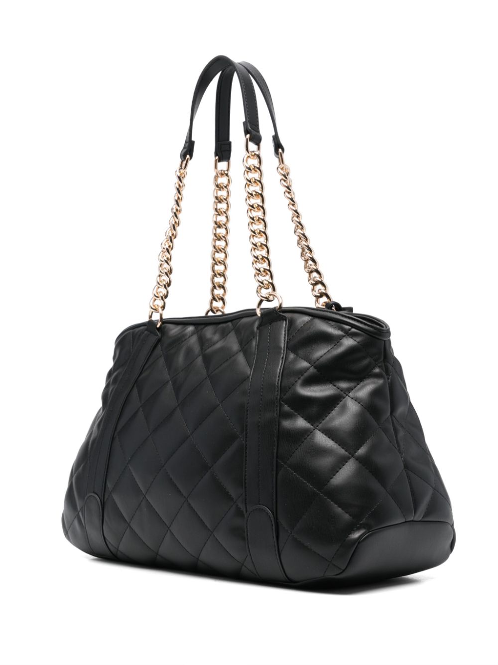 LIU JO quilted shoulder bag - Zwart