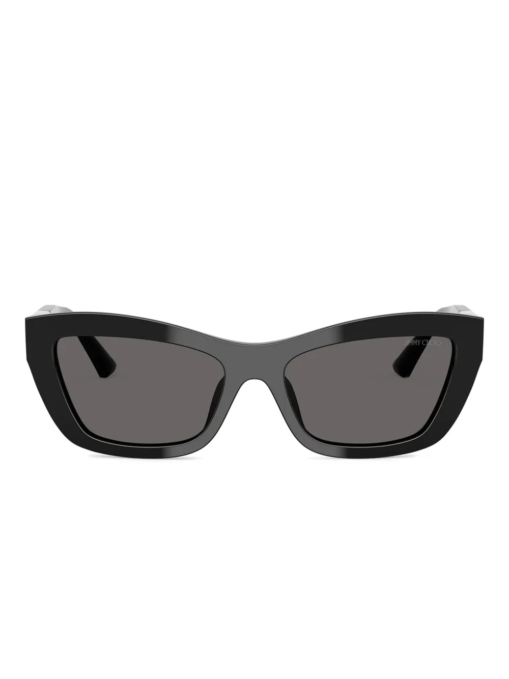 Jimmy Choo Eyewear Zonnebril met cat-eye montuur Zwart