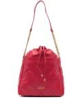 LIU JO diamond-quilting bucket bag - Red