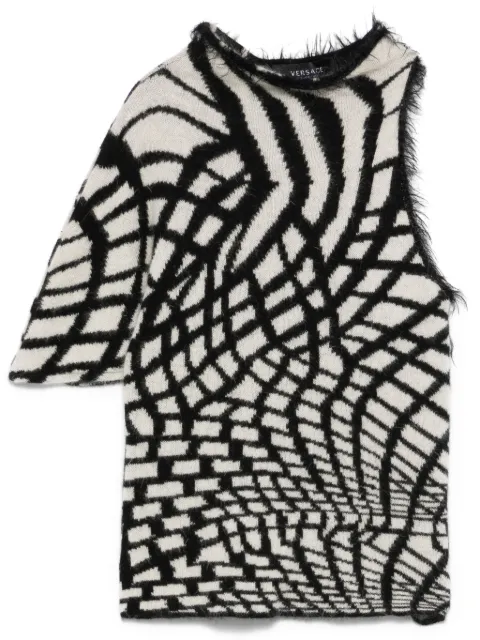 Versace Pre-Owned 2000s one-shoulder top