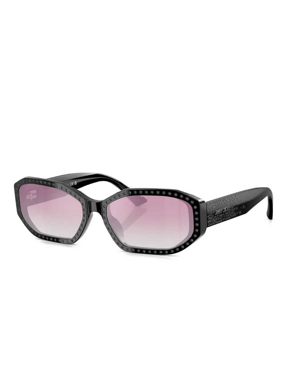 Jimmy Choo Eyewear lentes de sol con detalles geométricos | Image 2