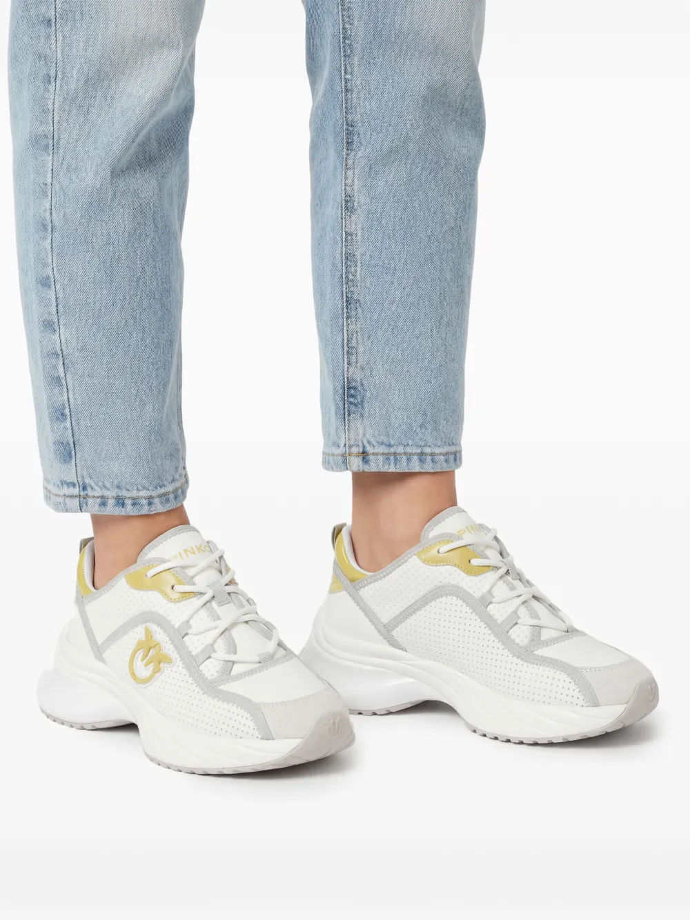 PINKO Ariel soksneakers Wit