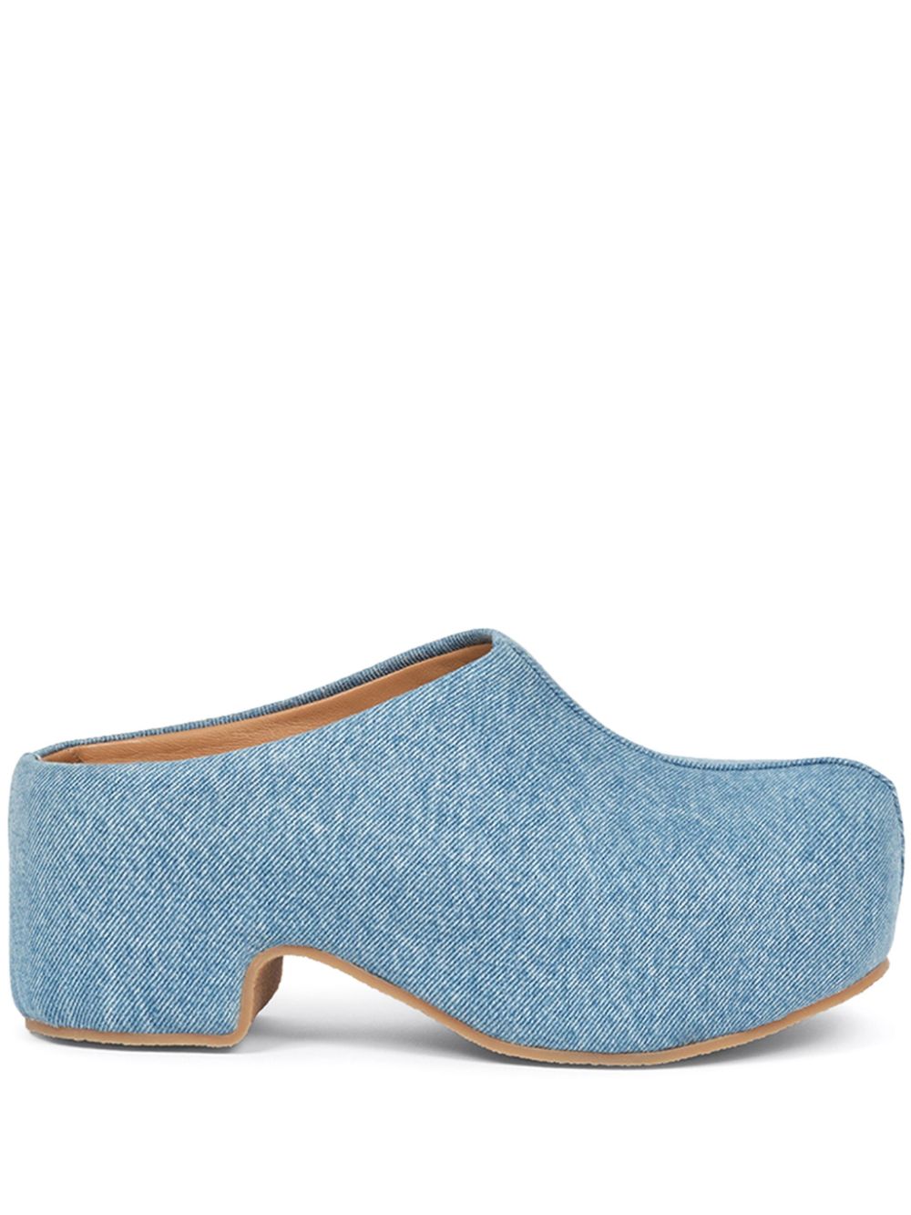 DRIES VAN NOTEN denim clogs Blue