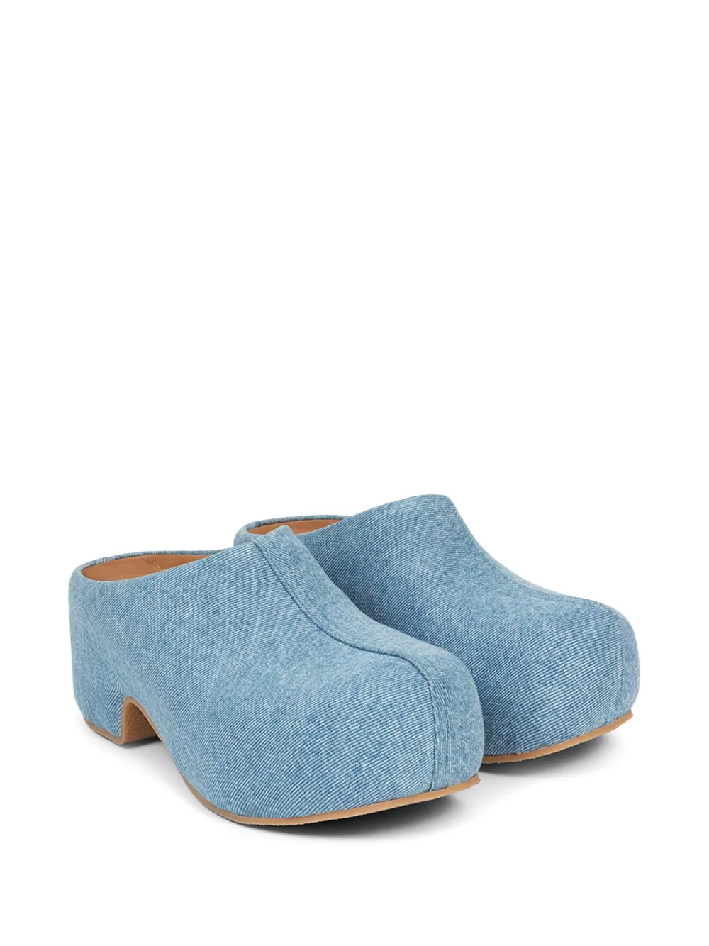 DRIES VAN NOTEN Denim klompen - Blauw