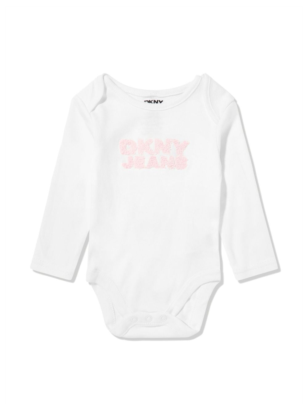 Dkny Kids logo-print babygrow set - Pink