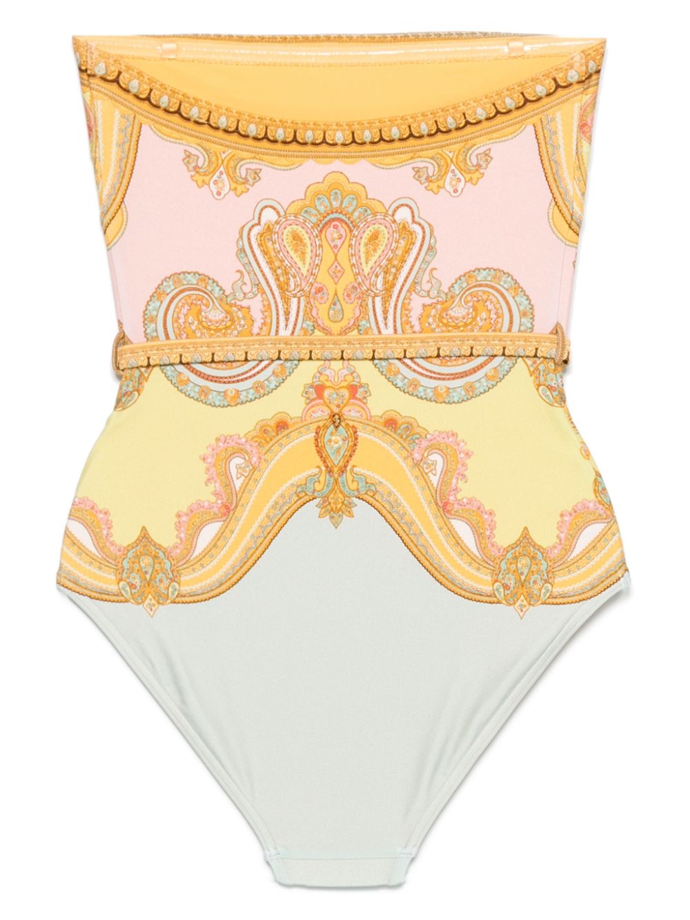 ZIMMERMANN Maxine Chain swimsuit - Oranje