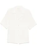 Eleventy camp-collar shirt - White