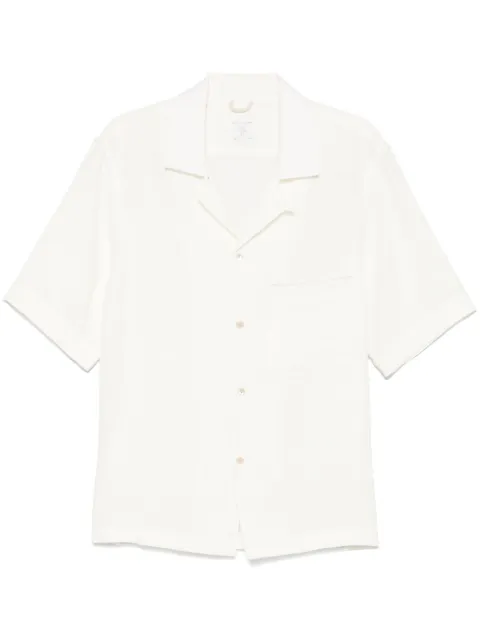 Eleventy camp-collar shirt