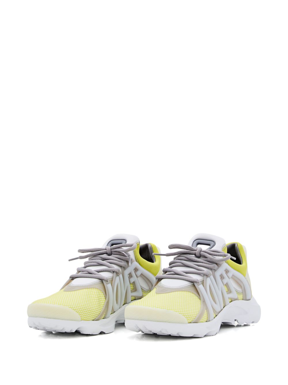 FENDI Tag sneakers Yellow