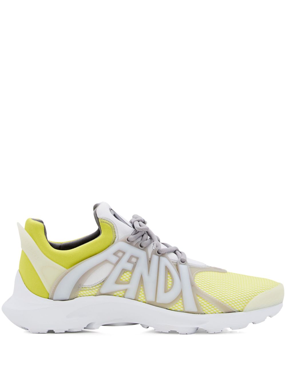 FENDI Tag sneakers Yellow