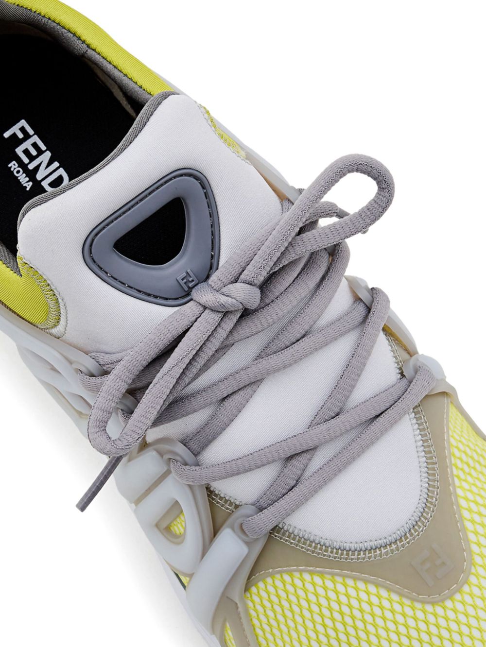 FENDI Fendi Tag sneakers - Geel