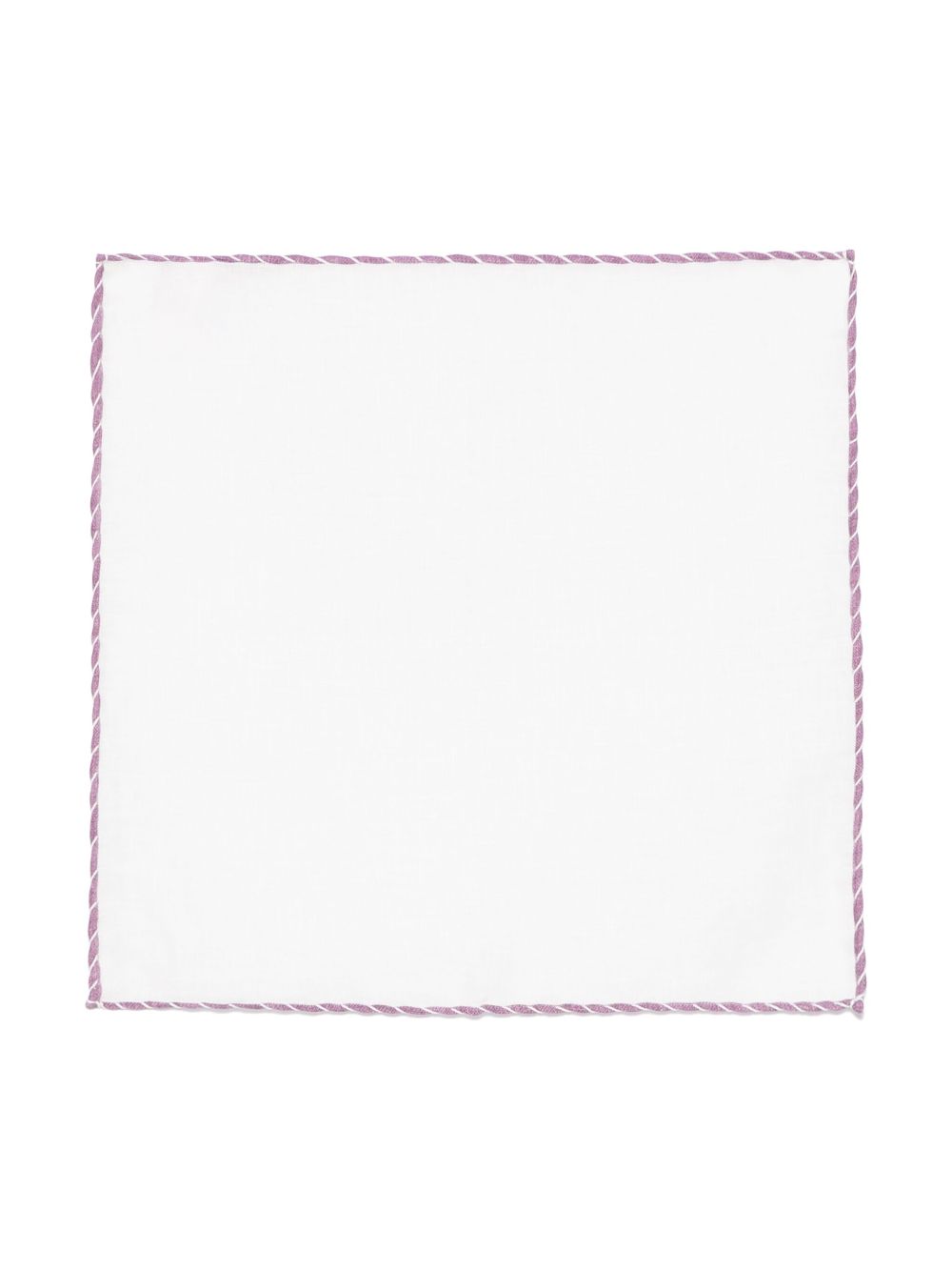 Eleventy linen handkerchief - White