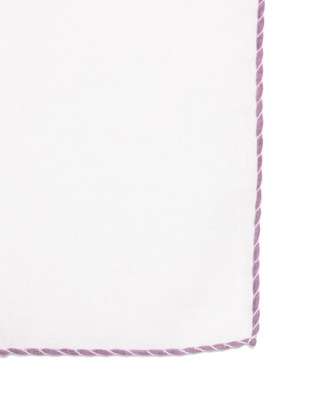 Eleventy linen handkerchief - White