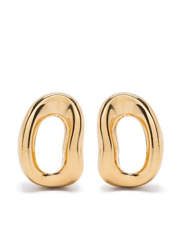 Charlotte Chesnais Shima フープピアス | ゴールドトーン | FARFETCH JP