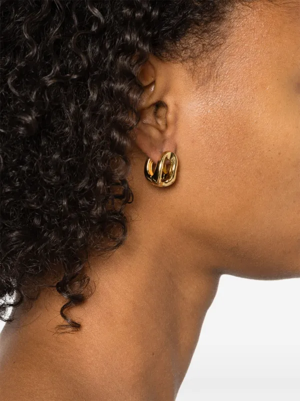 Charlotte Chesnais Shima フープピアス | ゴールドトーン | FARFETCH JP