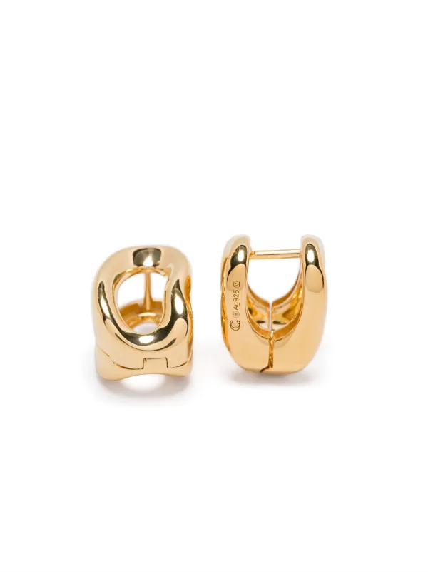 Charlotte Chesnais Shima フープピアス | ゴールドトーン | FARFETCH JP