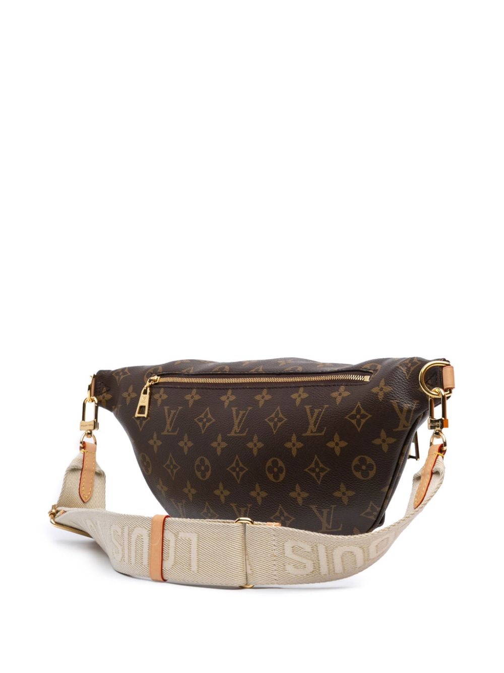 Louis Vuitton Pre-Owned 2021-heden Monogram High Rise Bum heuptas - Bruin