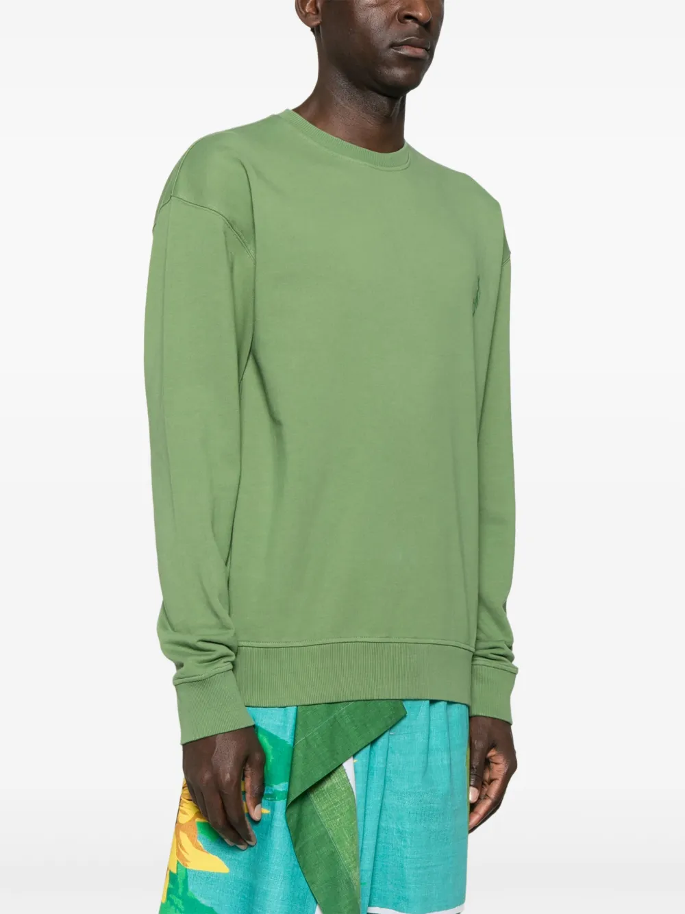JW Anderson Sweater met borduurwerk Groen