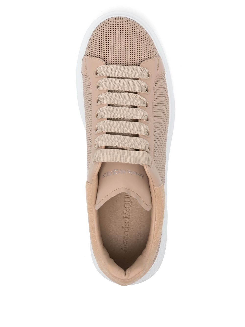 Alexander McQueen Oversized low-top sneakers Beige