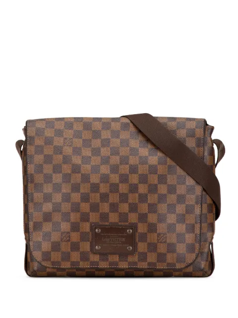 Louis Vuitton Pre-Owned 2011 Damier Ebene Brooklyn MM crossbody bag