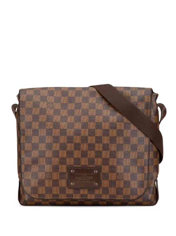 Louis Vuitton Pre-Owned 2011 Damier Ebene Brooklyn MM Crossbody