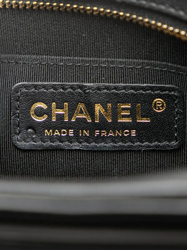 CHANEL Pre-Owned 2019 ココマーク キルティング ラムスキン