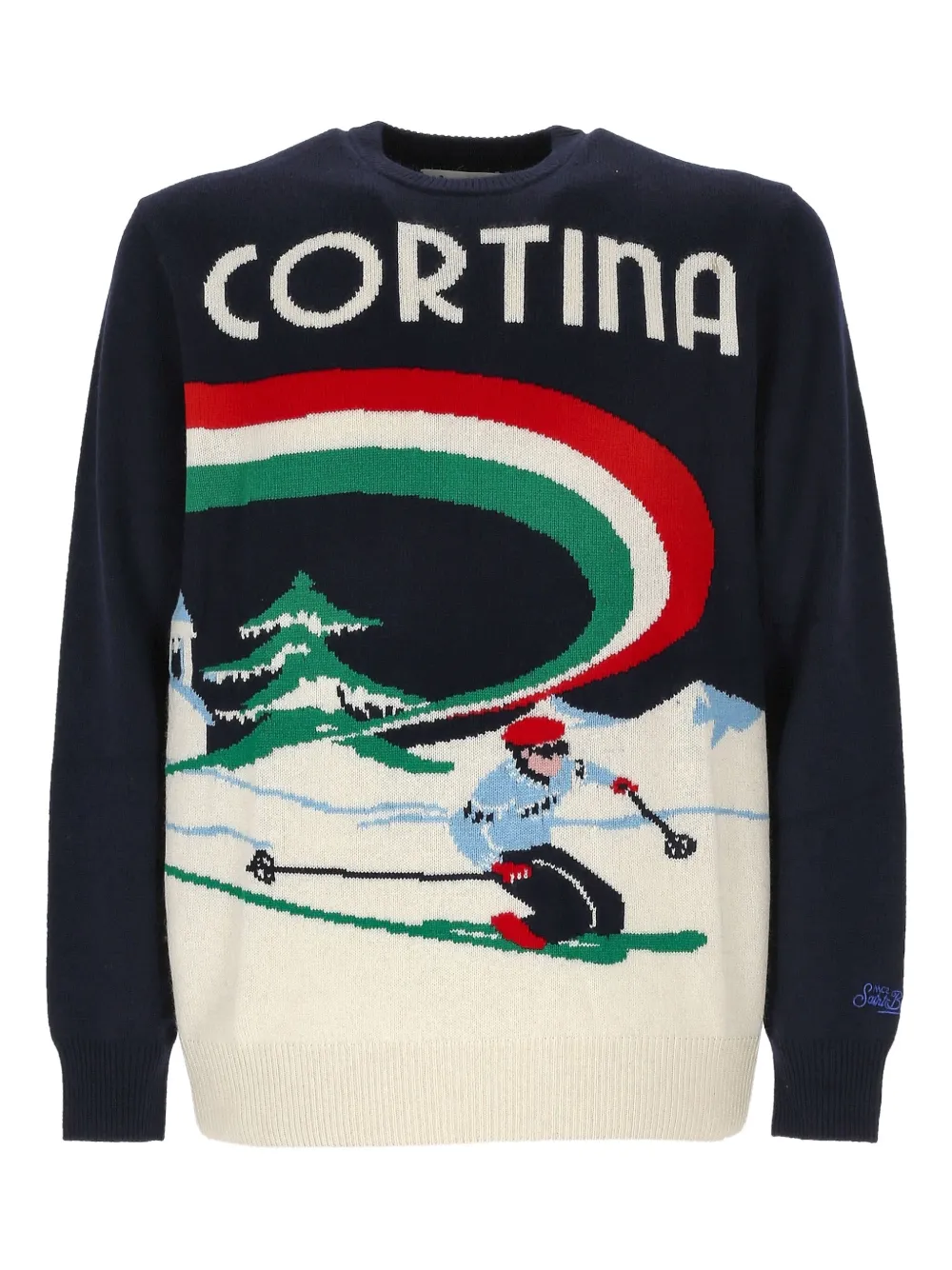 Mc2 Saint Barth Heron C Jumper In Multi
