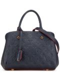 Louis Vuitton Pre-Owned 2016 Monogram Empreinte Montaigne BB satchel - Blue