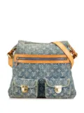 Louis Vuitton Pre-Owned 2008 Monogram Denim gy GM shoulder bag - Blue
