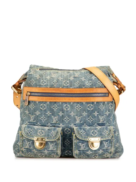 Louis Vuitton Pre-Owned 2008 모노그램 데님 미니 숄더 백