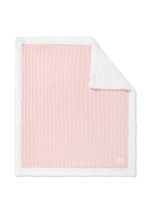 Dkny Kids cable-knit blanket