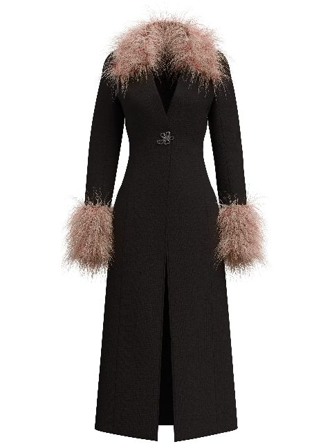 Maccapani Gwen single-breasted coat