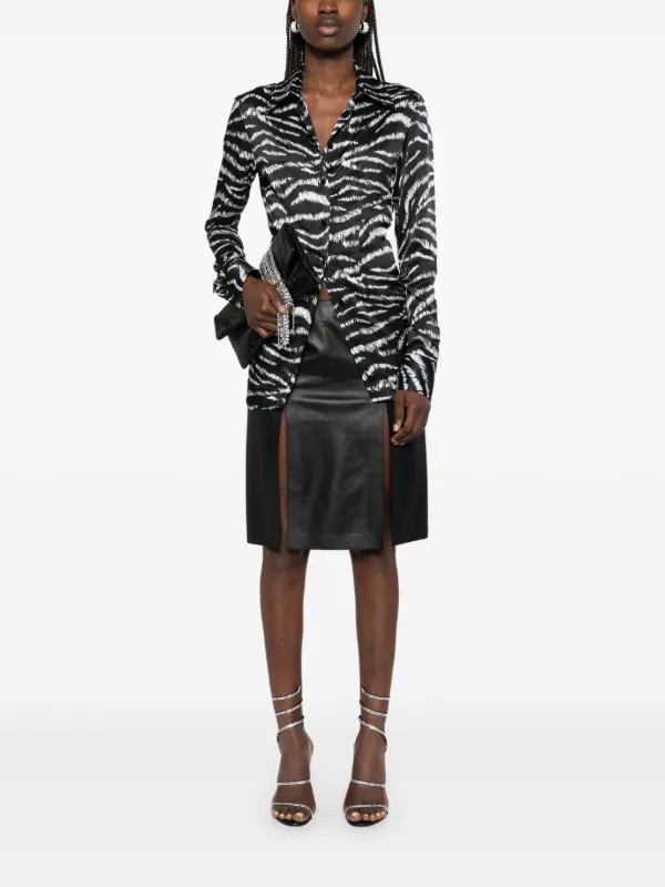 【The Attico】レザーミニスカート The Attico レザー ミニスカート | ブラック | FARFETCH JP