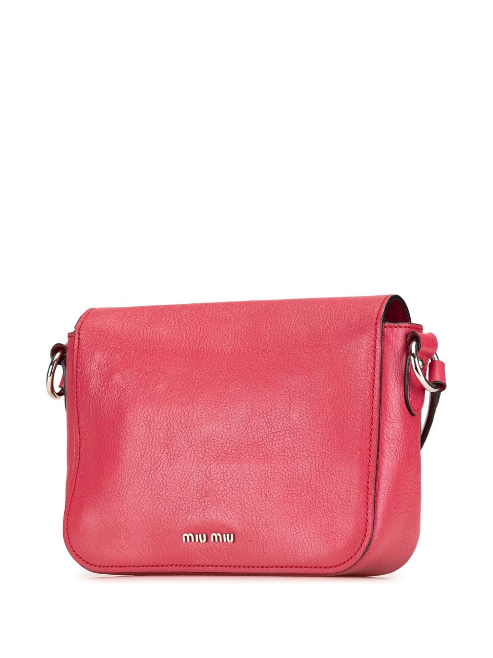 Miu Miu Pre-Owned 2000s Sound Lock leren crossbodytas - Roze