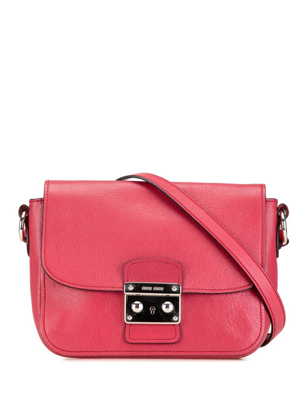 21st Century Leather Sound Lock crossbody bag