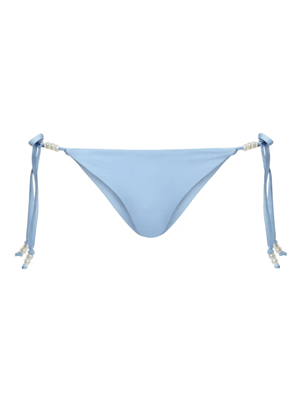 TWINSET bead-embellished tie-side bikini bottom | Blue | Image 1