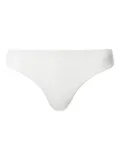 TWINSET logo-plaque bikini bottoms - White