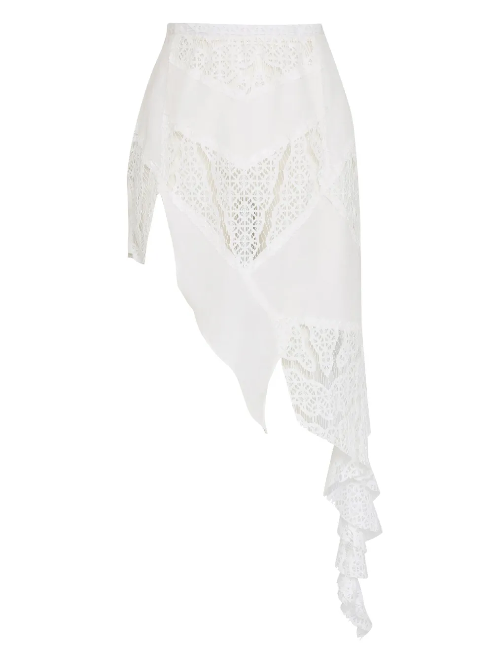 AMIR SLAMA ASYMMETRIC SKIRT