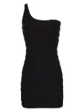 Amir Slama one-shoulder mini dress - Black